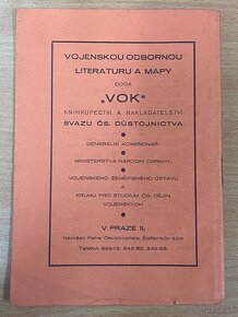 Brožúrka knižka Sedlo PANTYR WW1 1937 - 2