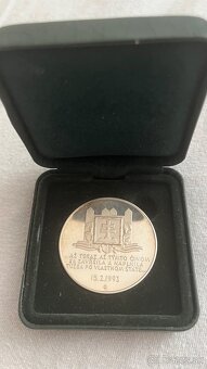 Medaila s portrétom prezidenta SR – Michal Kováč (1993) - 2