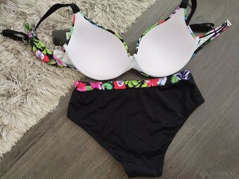 Dvojdielne plavky pre plnoštíhle L/40, 2XL/44 - 2