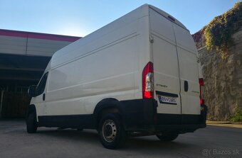 Citroen Jumper 2.2hdi 88kw-bez DPF-L3H3-SK auto-2.majiteľ - 2