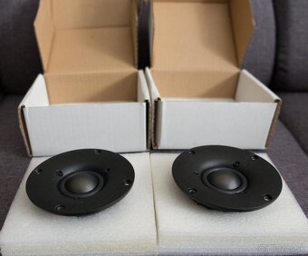2x vyskove reproduktory menice 2x Wavecor 8ohm 90DB - 2