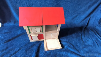 Drevený magnetický Poschodový dom DREVOLAND D07 - 2