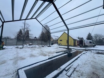 Konštrukcia haly 12x12x4m - 2