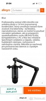 Yeti Blue Yeticaster Pro USB mikrofón bundle - 2