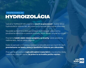 Fatrafol hydroizolácia - 2