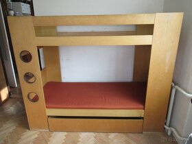 Poschodová posteľ 200x90x160 cm AXA 4 - 2