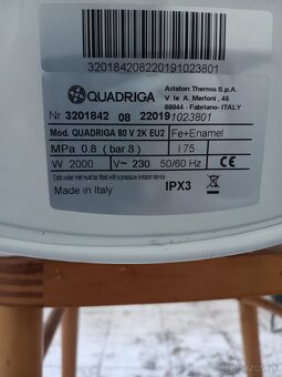 Elektricky bojler Quadriga 75 l - 2