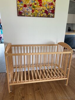 Detská postieľka s matracom - 2