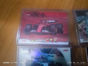 F1 topps karty. - 2