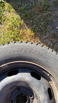 Plecháče so zimákmi Michelin alpin 4ks Citroën Peugeot - 2