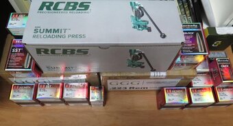 Predám nový prebíjací lis RCBS Summit Press - 2