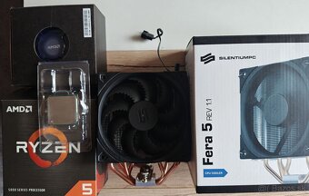 Predám procesor amd 5600 + chladič silentium Pc Fera 5 - 2