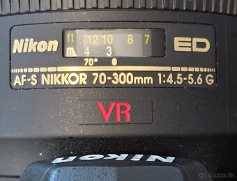 Nikon 70-300mm f/4,5-5,6 G AF-S Zoom Nikkor IF-ED VR - 2