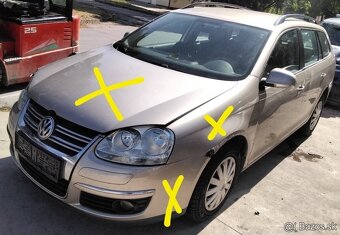 Volkswagen Golf Variant 1.4 tsi 2008 predám PIATE DVERE, - 2