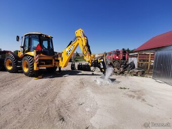 JCB 4CX traktorbager - zemné, búracie a výkopové práce - 2