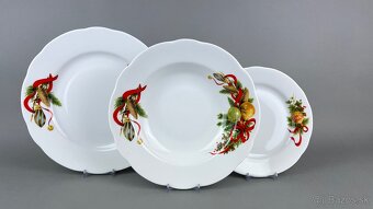 Vianočný porcelán, vianočná tanierová súprava - 2