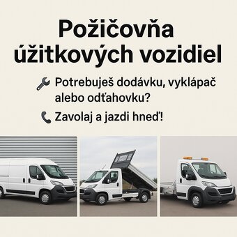 Dodávka na prenájom - 2