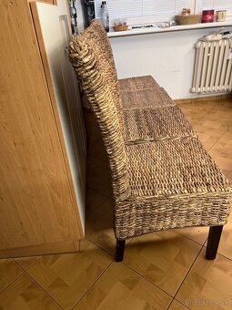 Ratanove stolicky 4 ks ( 1ks 20 eur) - 2