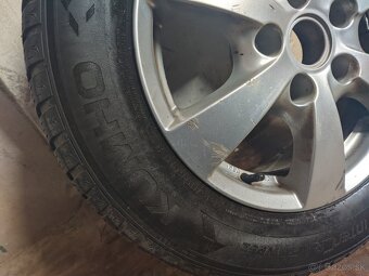 Zimne Kumho 195/65/r15 na diskoch - 2