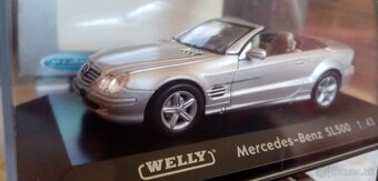 Modely aut WELLY 1:43 - 2