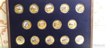 Mince EU miest pozlatene - 2