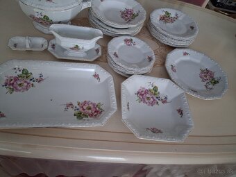 OBEDOVÁ PORCELÁNOVÁ SÚPRAVA starožitná - 2