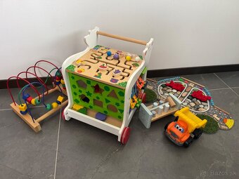 Drevena uciaca kocka, drevene hracky a ine - 2