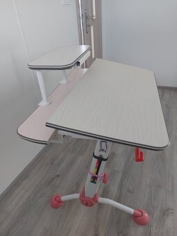 Detský rastúci stôl MAYER v bledej farbe - 2