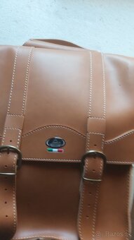 kožená taška na bicykel - 2