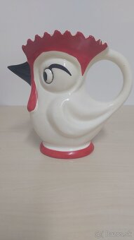 Retro kohút Made in Czechoslovakia značený hand painted - 2