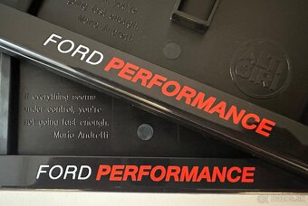 Ford Performance podložky pod ŠPZ - 2