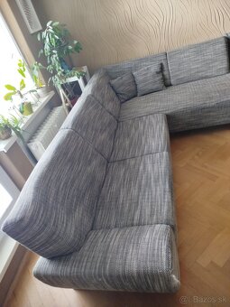 Rohová sedacia súprava - gauč, REZERVOVANÉ - 2