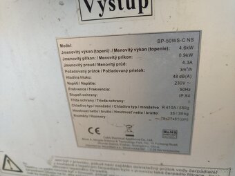 Predám tepelné čerpadlo na ohrev bazéna - 2