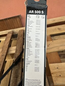Stierace Bosch Aerotwin 500/500 - 2