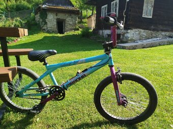 BMX bicykel PIRANHA SABOTAGE Zero blue - 2