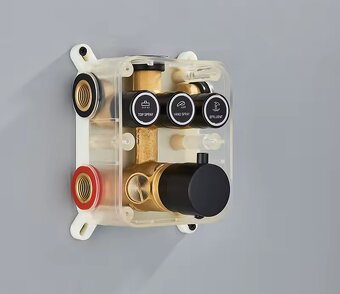 Wanmivezlo 3-cestný termostatický podomietkovy zmiešavací ve - 2