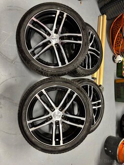 Predám elektróny DEZENT s letnými pneumatikami - 2