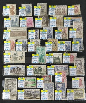 Poštové známky Československo - 2
