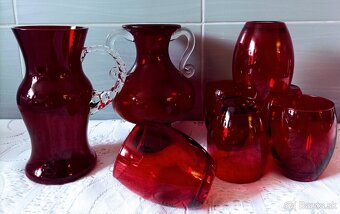 Červené sklo - 2