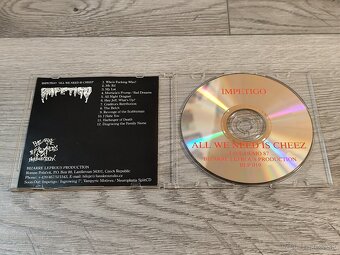 IMPETIGO - "All We Need Is Cheez" 1999 CD - 2