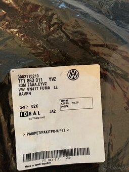 Látkové koberečky Volkswagen Multivan T7 - 2