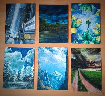 Akrylové obrazy 30x20 - 2