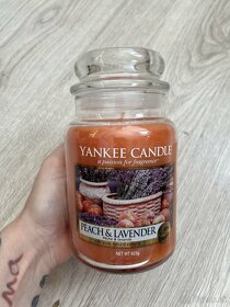 Sviečka Yankee Candle Peach & Lavender - 2