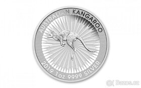 Investičné mince čisté striebro 1 oz 31,1 gramov 999 - 2