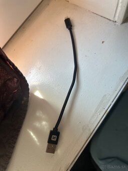 Swissten USB A lightning nabíjací kábel 20cm pletený - 2