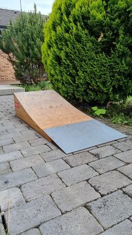 Predám rampu na bicykel, kolobežku alebo skateboard - 2