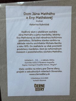 Čierne diery Dom Jána Mathého a Evy Mathéovej - 2