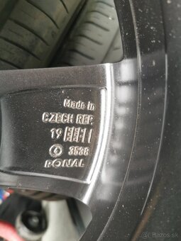 Hlimikove disky orig, Skoda Superb 215x55R17 W - 2