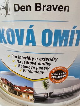 Den Braven Štuková omietka biela 14kg - 2