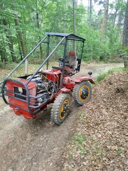 Malotraktor domácej výroby LKT 4x4 - 2
